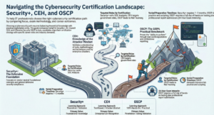 CEH OSCP Security+ salary and career comparison